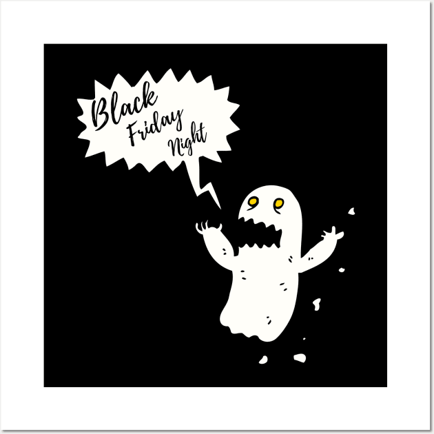 boo black friday night shirts for your gift Wall Art by PJ SHIRT STYLES